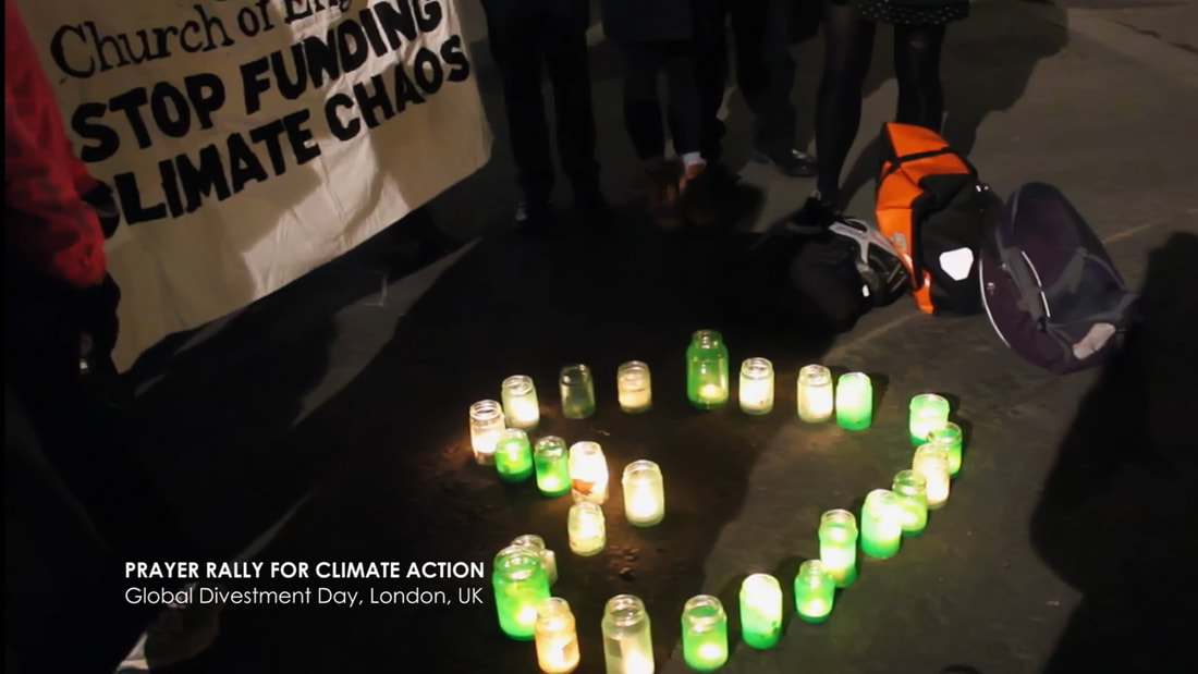 Prayer Rally for Climate Action, Global Divestment Day, London, UK