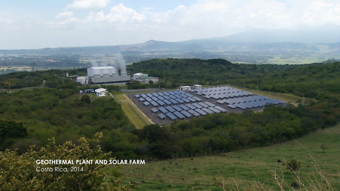 Geothermal Plant and Solar Farm in Costa Rica, 2014