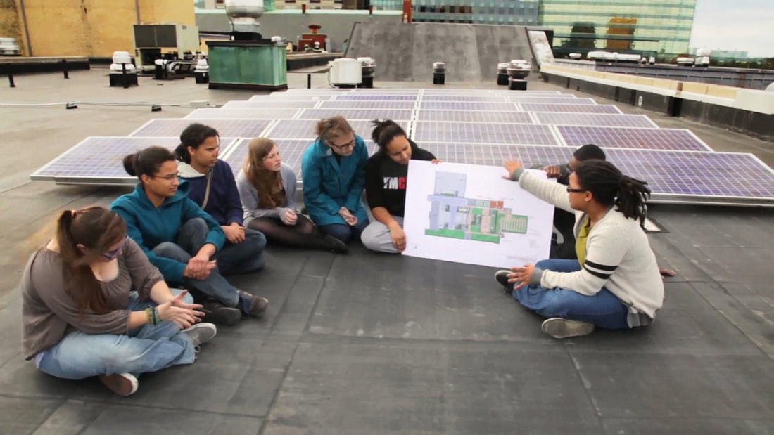 Educating youth on sustainable sources of energy like solar power